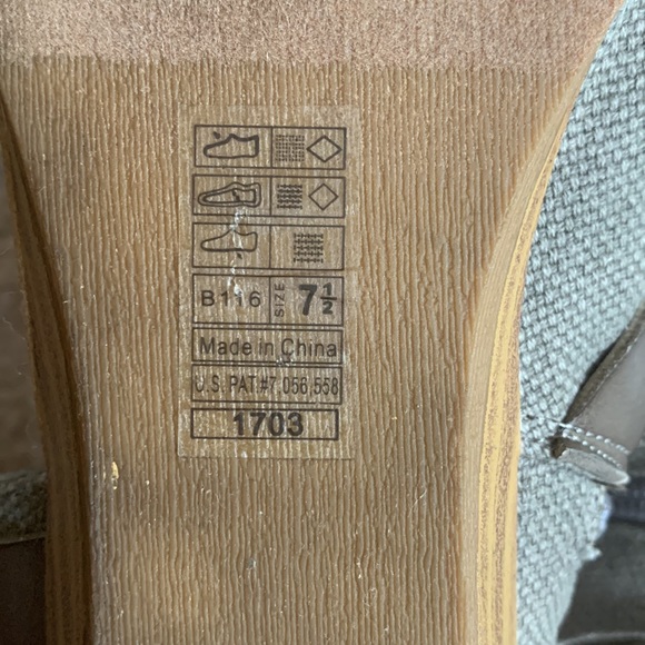 Blowfish Malibu wedge sandals - size 7.5 - Picture 13 of 15